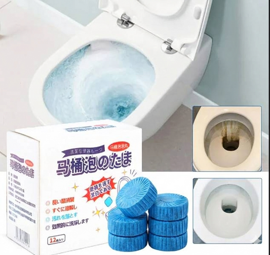 10-Piece Automatic Toilet Flush Tank Cleaning Tablets