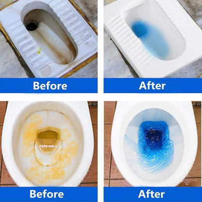 10-Piece Automatic Toilet Flush Tank Cleaning Tablets